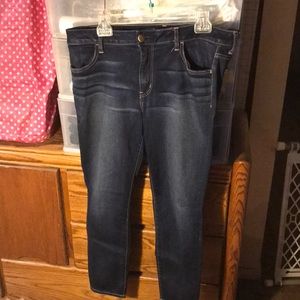 American Eagle jeans, super stretch,jegging, sz 16